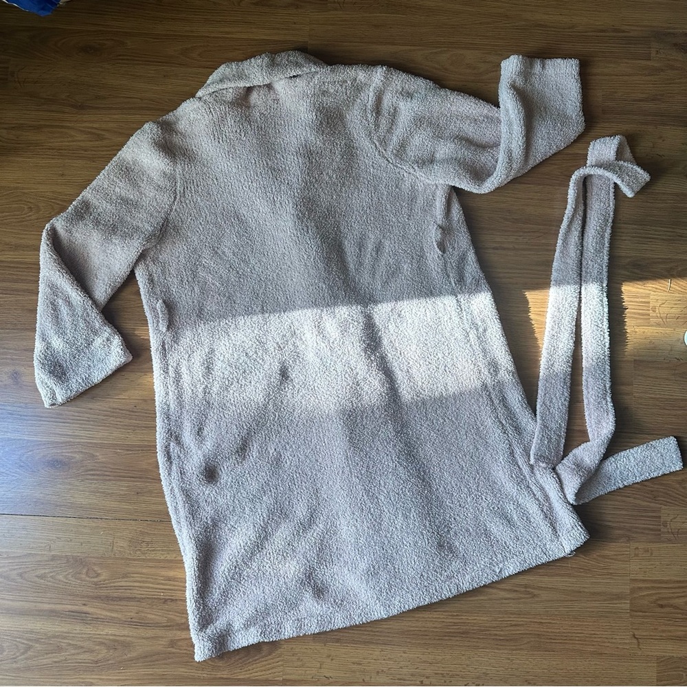 Women’s Soft‎ Pink Luxury Fleece Bathrobe - Picture 5 of 5